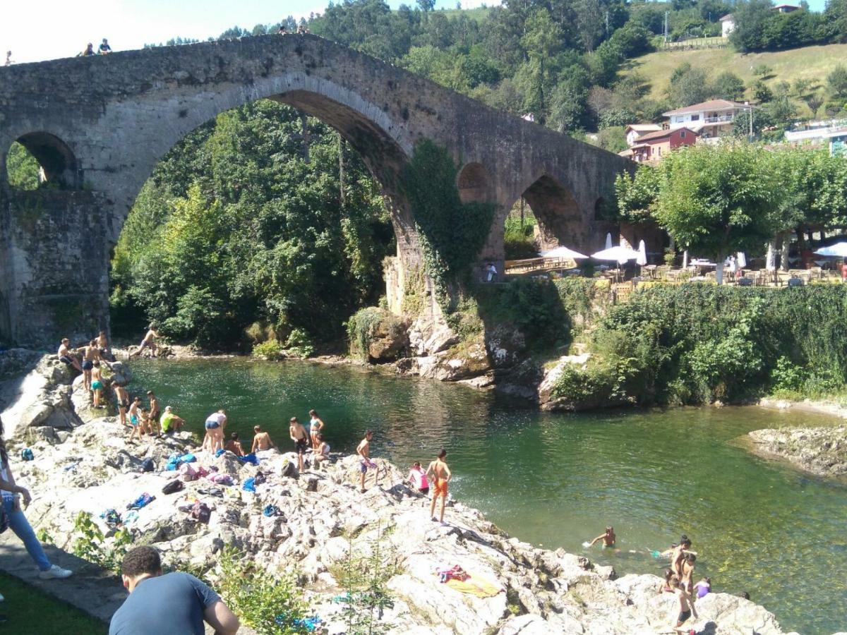 El Balcon Del Sella Daire Onís Dış mekan fotoğraf